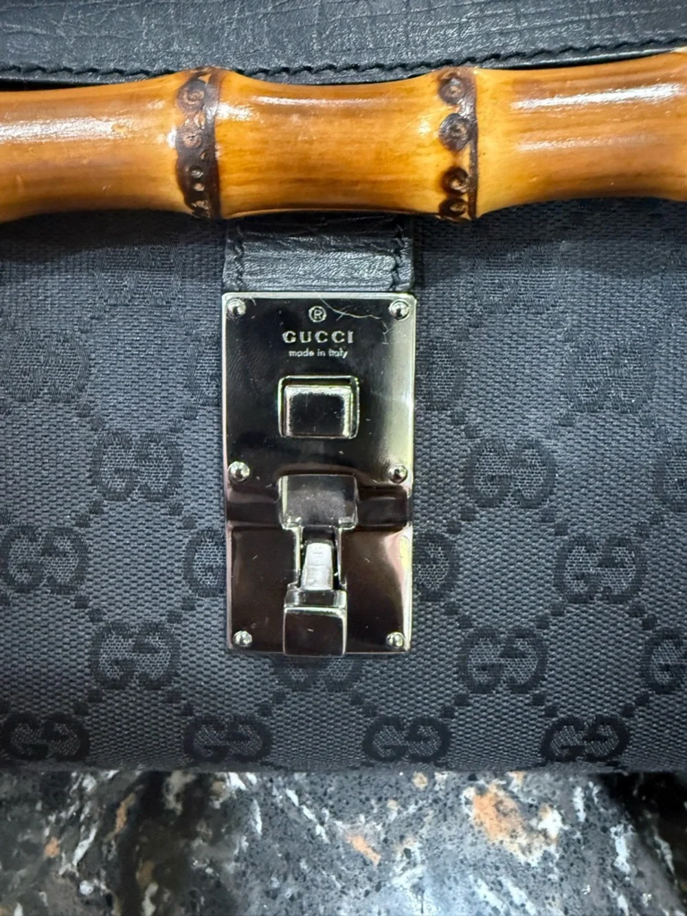 Gucci Bullet Bag -Tom Ford Era 
with Bamboo Accent - Picture 9 of 15